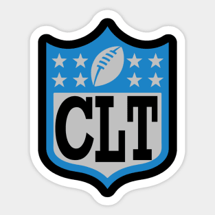 CLT Football Sticker